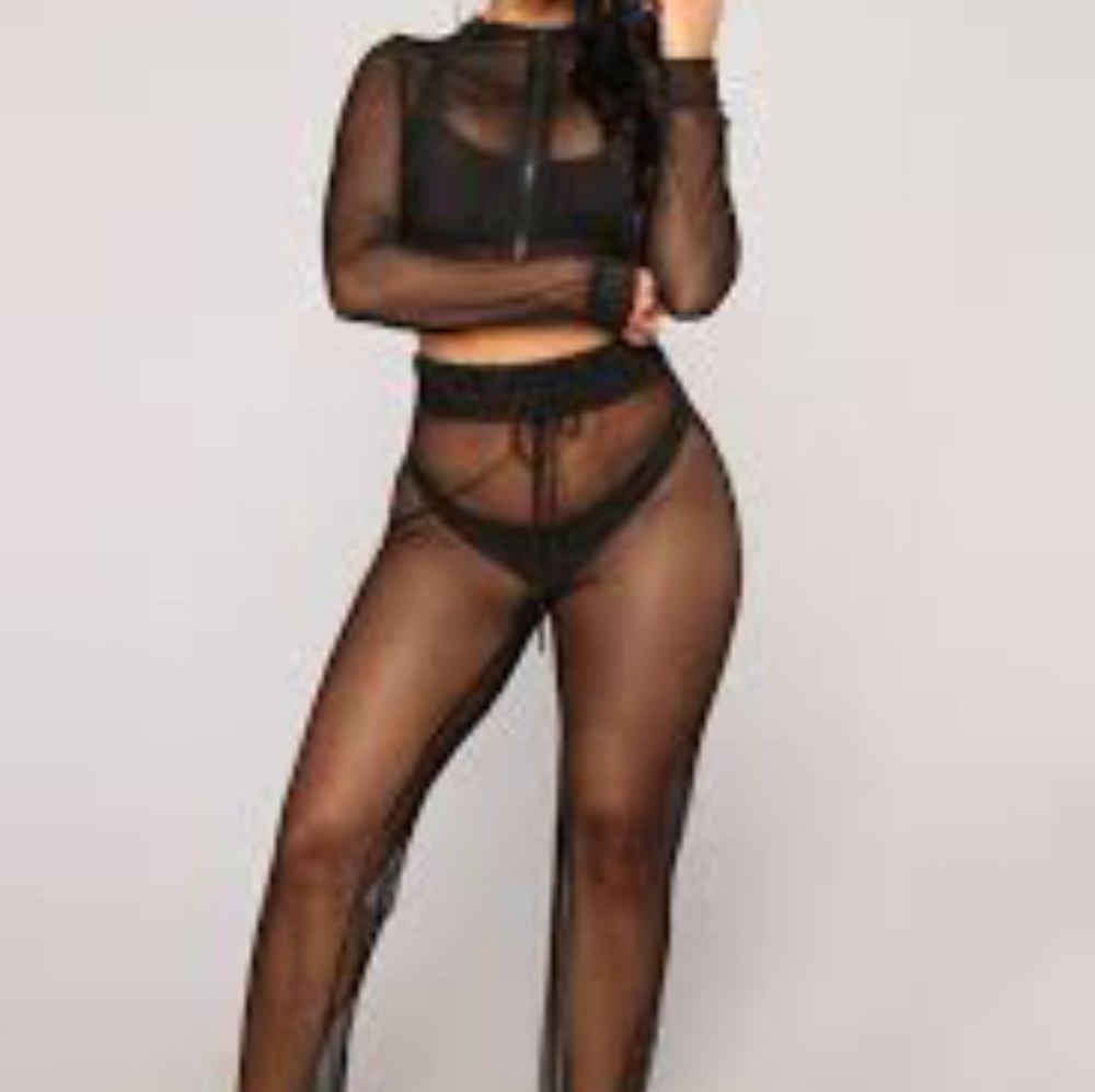 Stayin' Shady Coverup Set from Fashion Nova